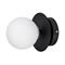 Globen Lighting Art Deco IP Wall Lamp/Ceiling Lamp, White/Black – kuva 1