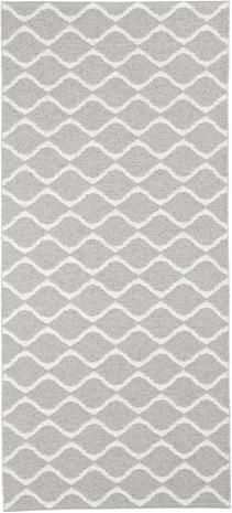 Horredsmattan Wave muovimatto harmaa 70 x 250cm