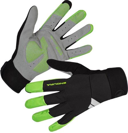 Endura Windchill Pyöräilyhanskat Miehet, neon green