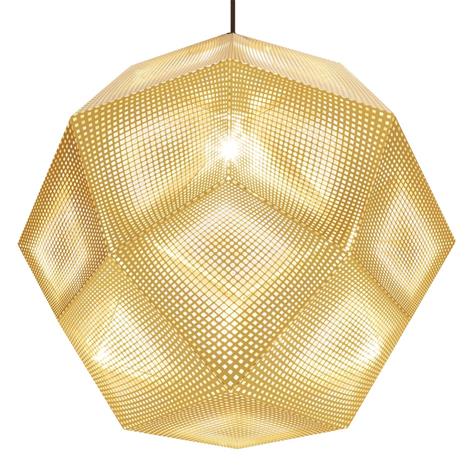 Tom Dixon Etch-kattovalaisin 50 cm Messinki