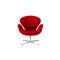 Fritz Hansen Svanen miniature Punainen – kuva 1