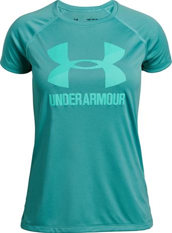 Under Armour Big Logo Tee Solid Treenipaita, Shamrock XS