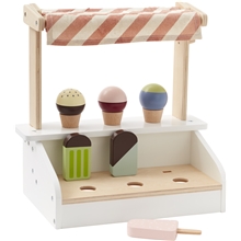 Kids Concept Bistro, jäätelöt telineessä