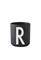 Design Letters Design Letters kuppi musta R – kuva 8