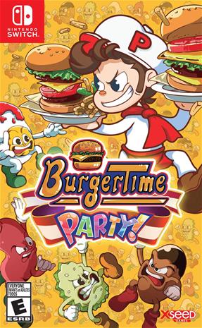 Burgertime Party!, Nintendo Switch -peli