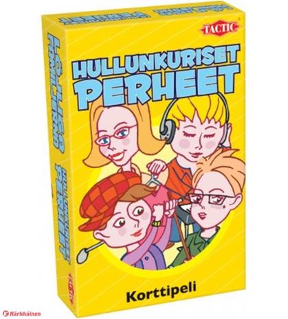 Tactic Hullunkuriset Perheet, korttipeli