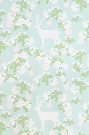 APPLE GARDEN TURKOS - 107-01" "Tapetti