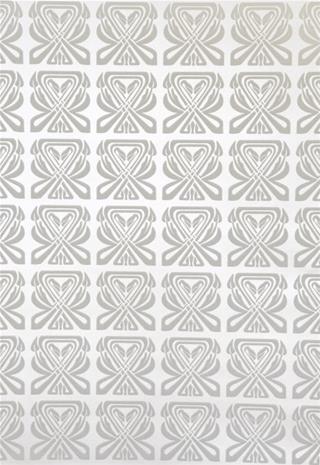 Metropolitan Silver - WP1031" "Tapetti