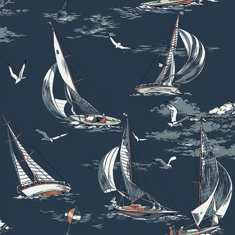 Sailboats - 8853" "Tapetti