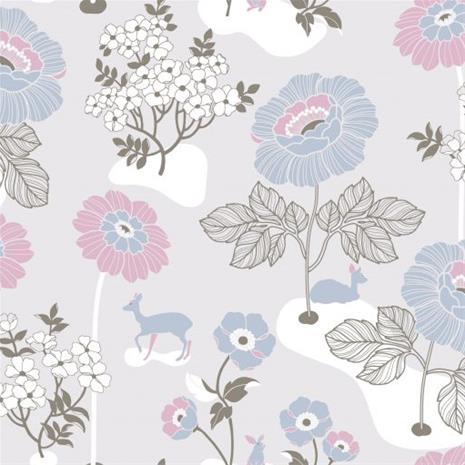 Blomsteräng - 398-02" "Tapetti