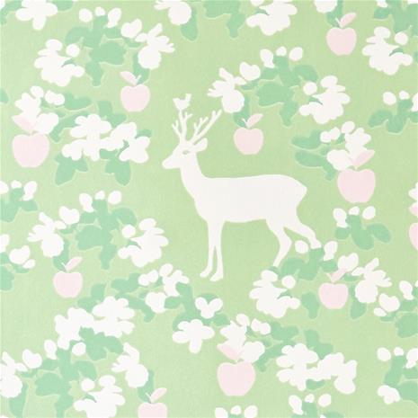 APPLE GARDEN GRä–N - 107-02" "Tapetti