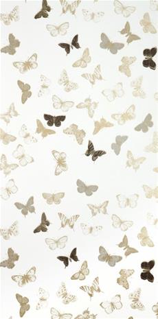 Butterfly White/Brass - WP1096" "Tapetti