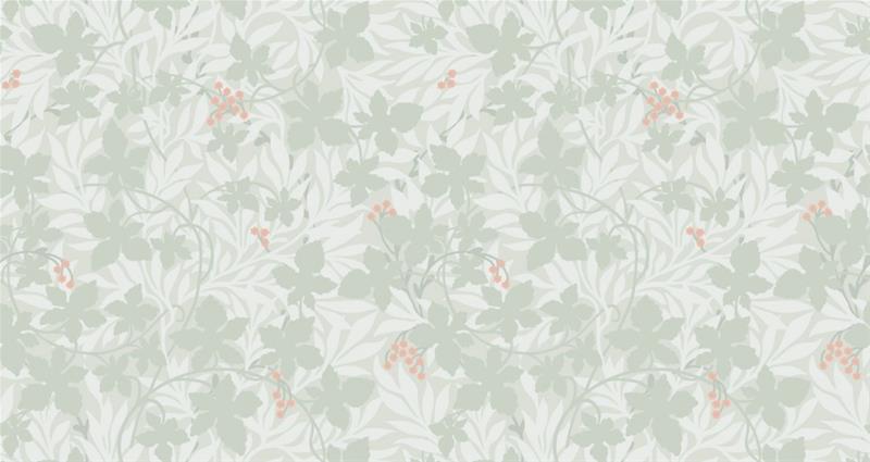 Vinbärsblad - 367-03" "Tapetti