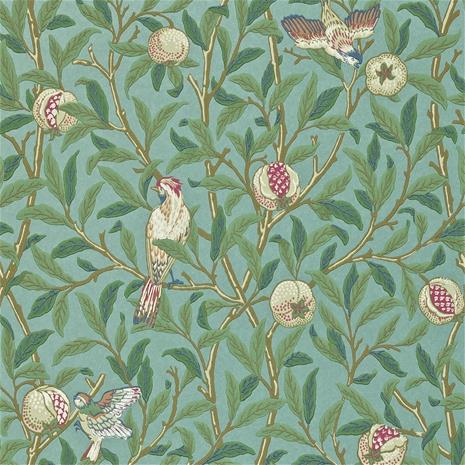 Bird & Pomegranate - 212538" "Tapetti