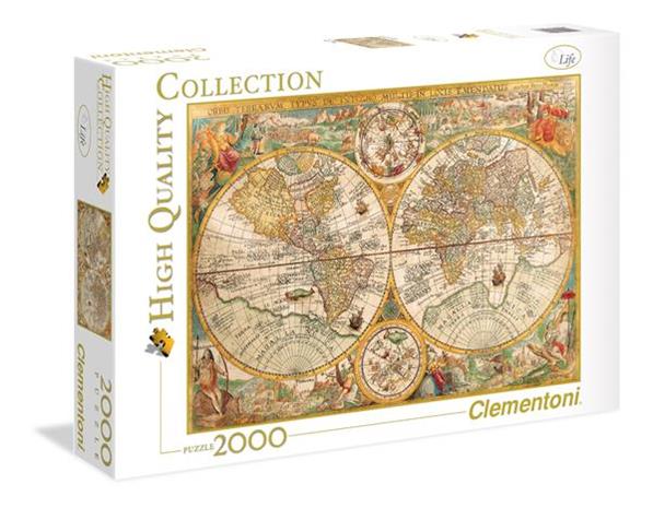 Clementoni 2000 pcs- High Quality Collection ANCIENT MAP – kuva 5/8