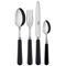 SABRE Paris Basic aterimet, 24 osaa Black – kuva 1