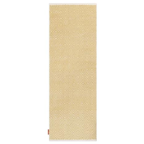 Formgatan Diamond matto 70x200 cm Yellow – kuva 1/4