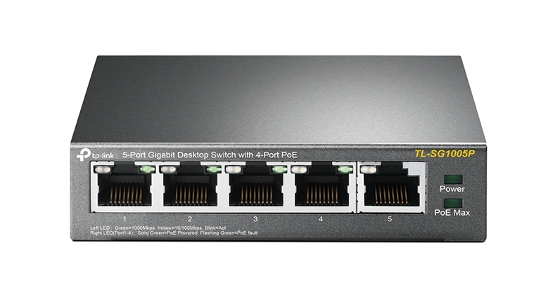 TP-Link TL-SG1005P, reititin
