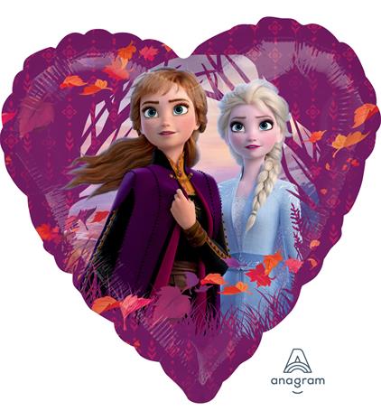 Frozen 2 sydän foliopallo – kuva 2/4
