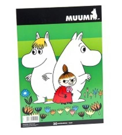 Muumi A4 piirustuslehtiö
