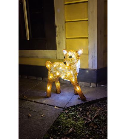 Airam ruskea 36cm led bambi