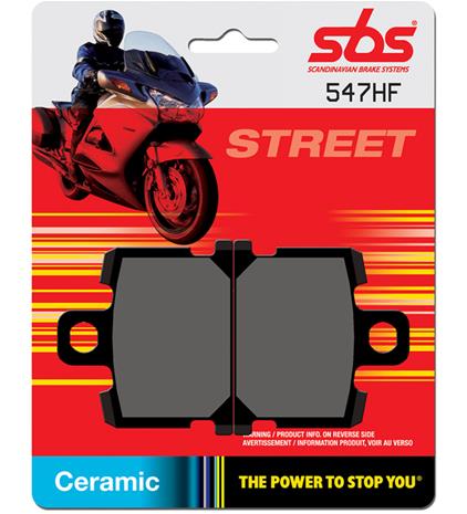 SBS 23-547HF Ceramic Yamaha XJ500/550 eteen jarrupalat