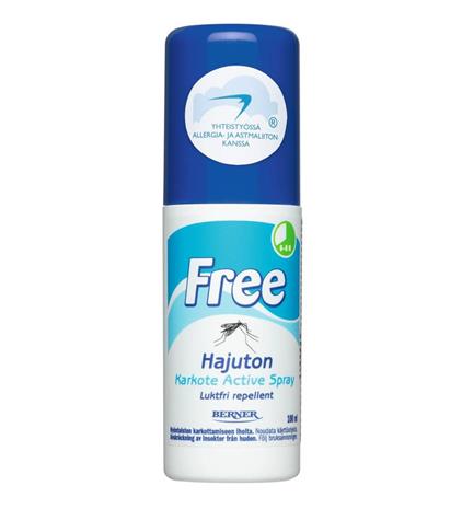 Free Active Spray -karkote, 100ml