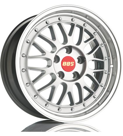 885 LeMans Silver 7.5x17 Jako:5x120 ET:20 vanne – kuva 5/6