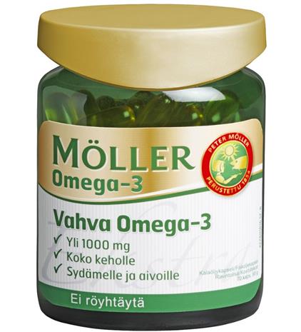 Möllerin Vahva Omega-3, ravintolisä 70 kaps.