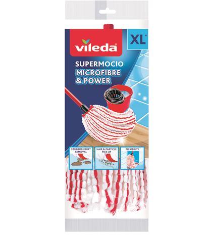 Vileda SuperMocio Microfibre&Power vaihtomoppi