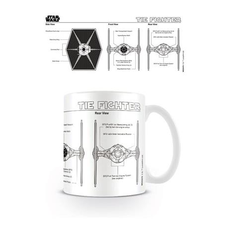 Star Wars Tie Fighter Sketch, muki