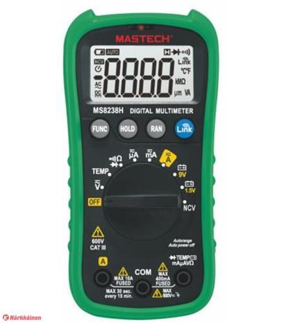Yleismittari digitaalinen MS8238H 600V Bluetooth