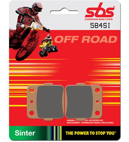 SBS 23-584SI Sintered Offroad jarrupalat