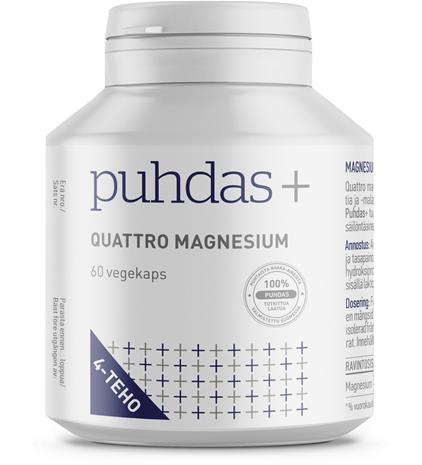 Puhdas+ Quattro magnesium kapseli