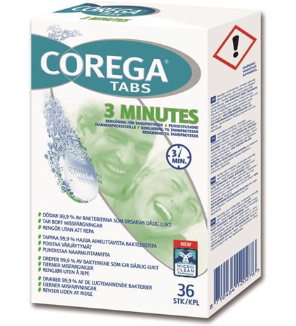 Corega Tabs, proteesin puhdistustabletti 36 kpl – kuva 5/6