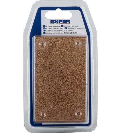 Exper 100 x 60 mm K60 wolfram-hiomalevy