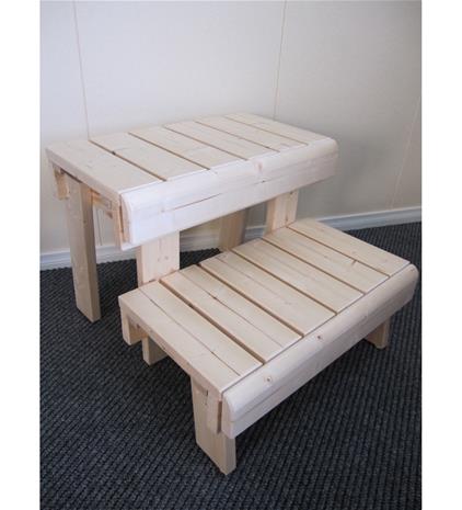 Wihta 61 cm kuusi askelmapenkki