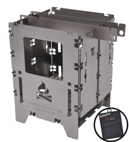 Bushcraft Essentials Bushbox LF Titanium Risukeitin