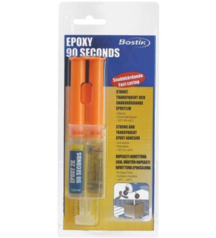 Bostik 90 sek 24 ml epoksiliima