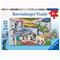 Ravensburger Puzzle 2x12 sinisellä valolla matkalla – kuva 1