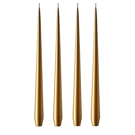 ester & erik Taper Candles Lacquer 32 cm 4-pack, Light Grey – kuva 1/8