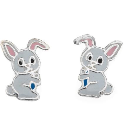 Silver Bar Luppakorva Bunny hopeakorvakorut