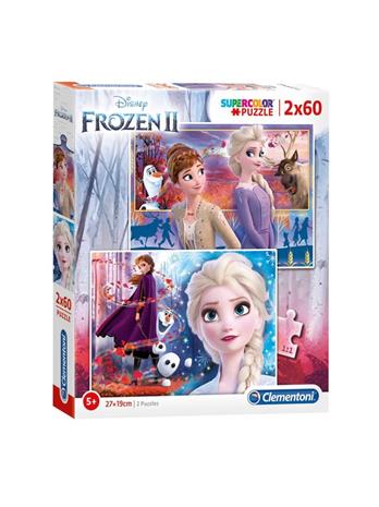 Clementoni - 2x60 Puzzles Kids Frozen 2