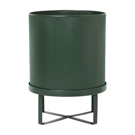 Ferm Living Bau Pot Large, Dark Green