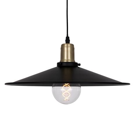 Globen Lighting Disc Pendant, Black