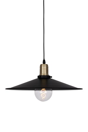 Globen Lighting Disc Pendant, Black