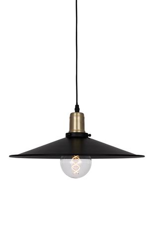 Globen Lighting Disc Pendant, Black