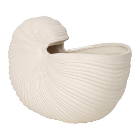 Ferm Living Shell Pot, Off White