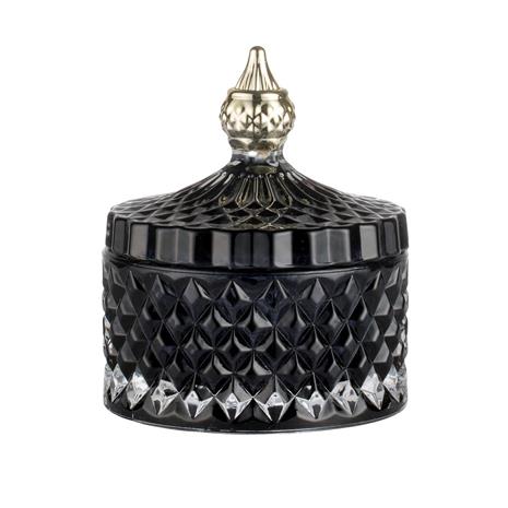Lene Bjerre Miya Jar with lid, Small, Peat