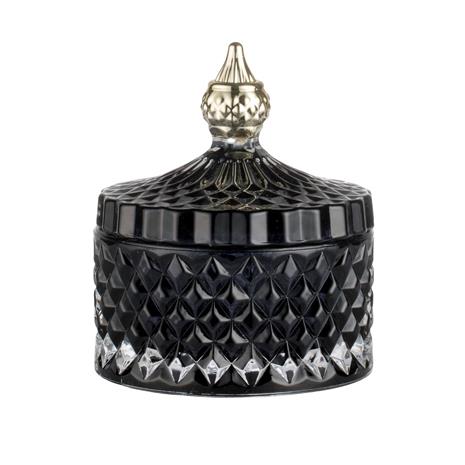 Lene Bjerre Miya Jar with lid, Small, Peat